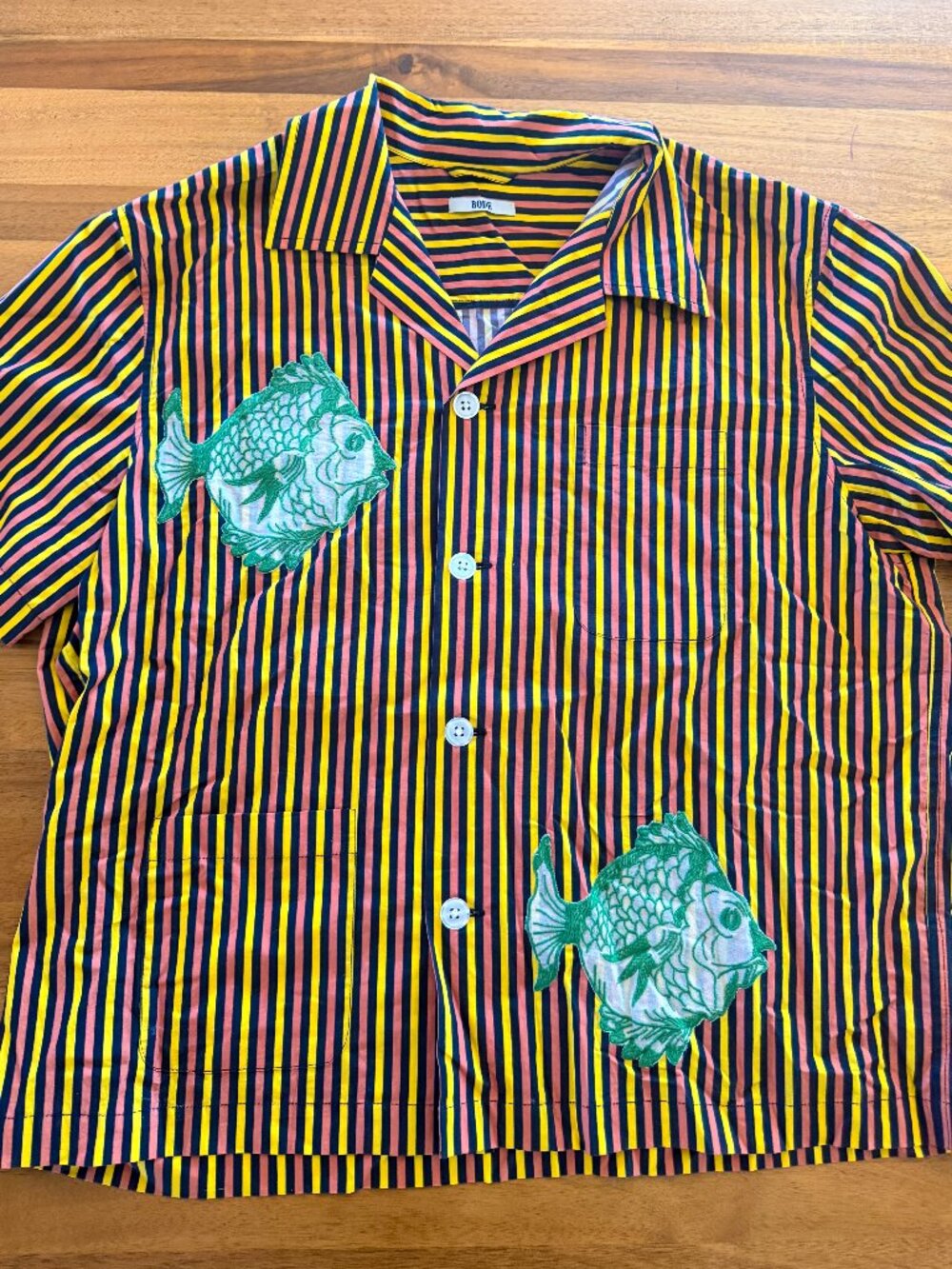 Master Wardrobe Sale Master Wardrobe Sale  100% 11 K15  Bode Fish Appliqué